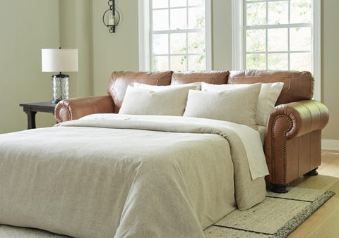 Carianna Queen Sofa Sleeper – Caramel