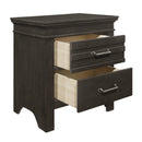 Mazin Furniture Blaire Farm 2-Drawer Nightstand 1675-4 IMAGE 3