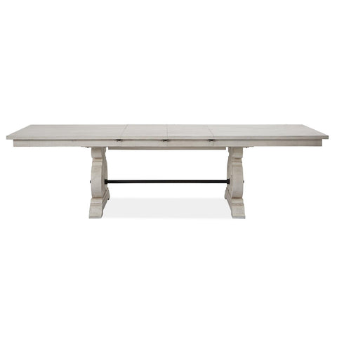  Magnussen Bronwyn Dining Table with Trestle Base D4436-20B/D4436-20T IMAGE 4