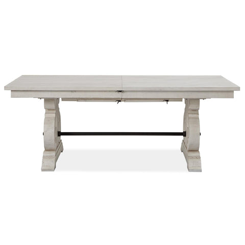  Magnussen Bronwyn Dining Table with Trestle Base D4436-20B/D4436-20T IMAGE 8