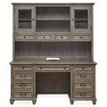  Magnussen Office Desks Desks With Hutch H4352-30/H4352-31 IMAGE 2