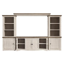  Signature Design by Ashley Havalance W814W1 4 pc Entertainment Center IMAGE 1