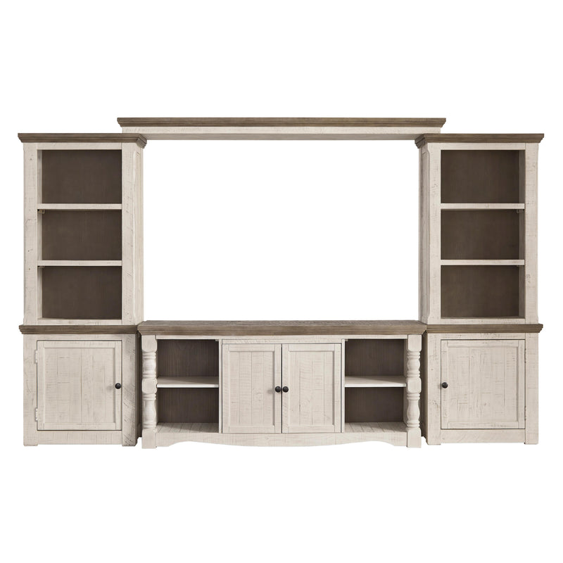  Signature Design by Ashley Havalance W814W1 4 pc Entertainment Center IMAGE 1