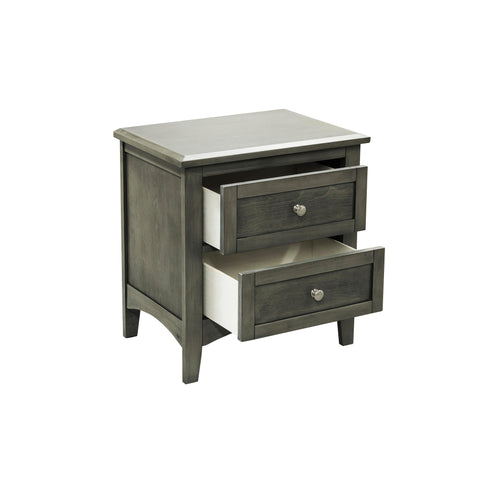  Mazin Furniture Garcia 2-Drawer Kids Nightstand 2046-4 IMAGE 3