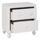 Mazin Furniture Wellsummer 2-Drawer Kids Nightstand 1803W-4 IMAGE 3