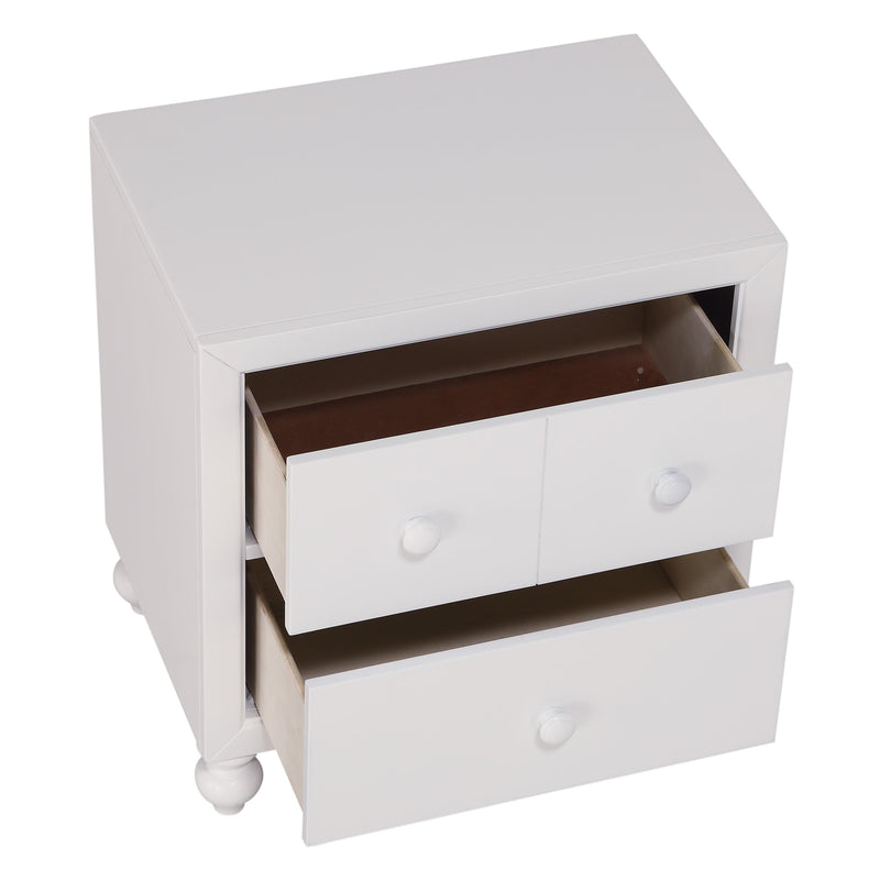 Mazin Furniture Wellsummer 2-Drawer Kids Nightstand 1803W-4 IMAGE 4