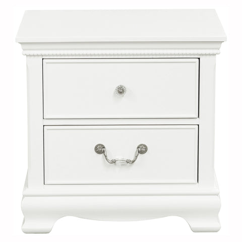  Mazin Furniture Lucida 2-Drawer Kids Nightstand 2039W-4 IMAGE 1