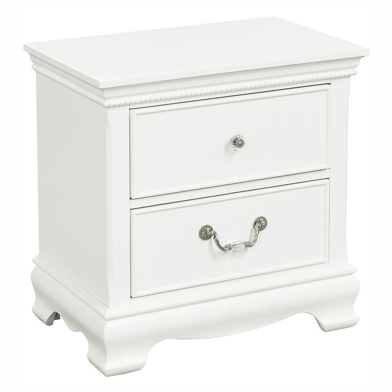 Mazin Furniture Lucida 2-Drawer Kids Nightstand 2039W-4 IMAGE 2
