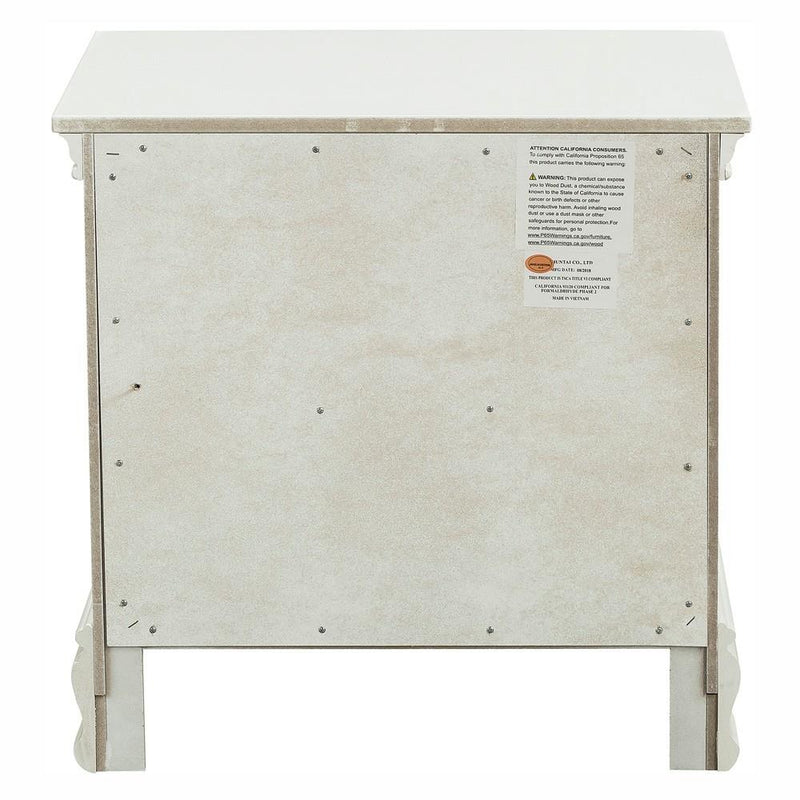 Mazin Furniture Lucida 2-Drawer Kids Nightstand 2039W-4 IMAGE 4