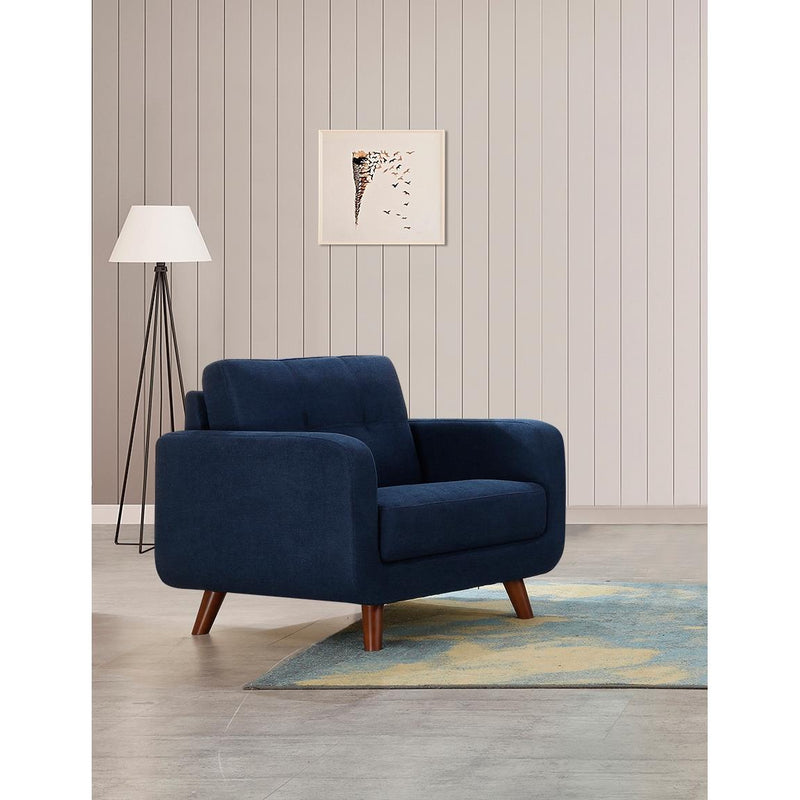 Mazin Furniture Noma Stationary Fabric Chair 9591BL-1 IMAGE 2