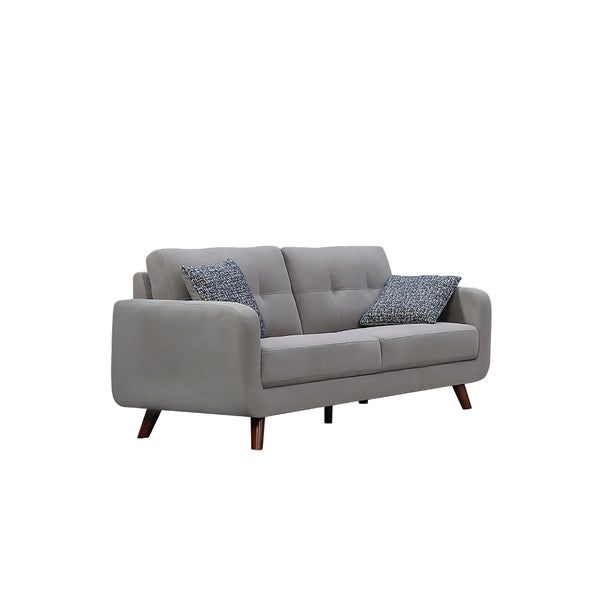Mazin Furniture Noma Stationary Fabric Loveseat 9591GY-2 IMAGE 1