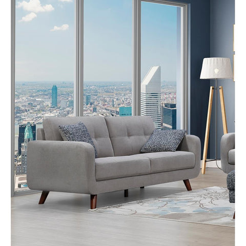  Mazin Furniture Noma 9591GY-2 Loveseat IMAGE 2