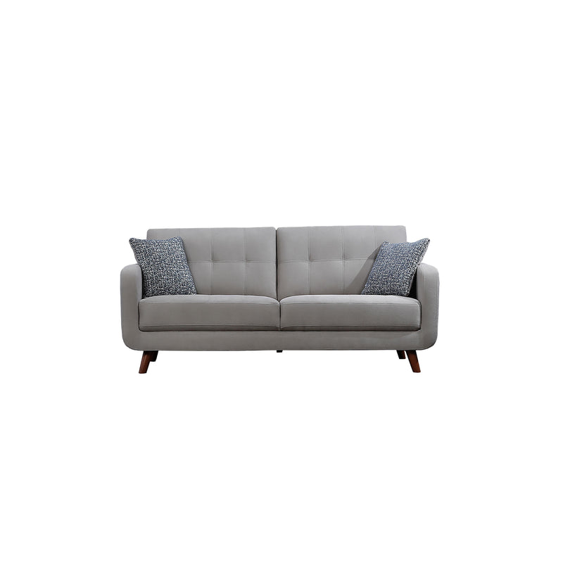 Mazin Furniture Noma Stationary Fabric Sofa 9591GY-3 IMAGE 1