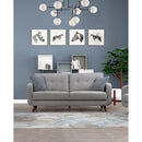 Mazin Furniture Noma Stationary Fabric Sofa 9591GY-3 IMAGE 2