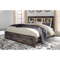  Signature Design by Ashley Drystan King Bookcase Bed with Storage B211-69/B211-56S/B211-97 IMAGE 2