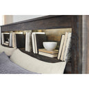  Signature Design by Ashley Drystan King Bookcase Bed with Storage B211-69/B211-56/B211-160/B100-14 IMAGE 4