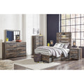  Signature Design by Ashley Drystan B211B11 Twin Panel Bed with 4 Storage Drawers IMAGE 8