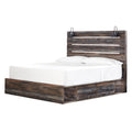  Signature Design by Ashley Drystan King Panel Bed with Storage B211-58/B211-56/B211-160/B100-14 IMAGE 1