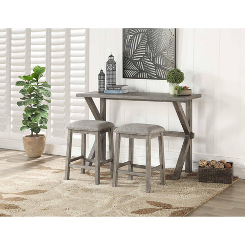  Mazin Furniture Palmer 3 pc Counter Height Dinette 5724-32 IMAGE 1