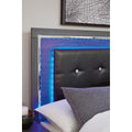  Signature Design by Ashley Lodanna B214B5 Full Panel Bed with 2 Storage Drawers IMAGE 3
