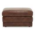  Palliser Northbrook Leather Ottoman 77555-04-ALFRESCO-BRANDY IMAGE 1