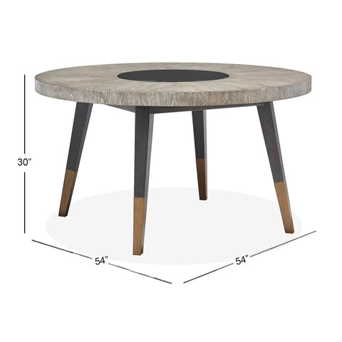  Magnussen Round Ryker Dining Table D5013-24 IMAGE 7