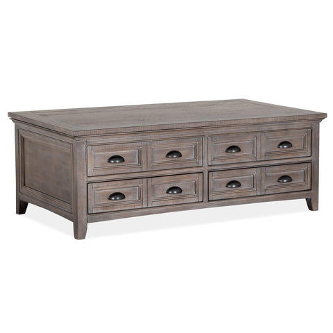  Magnussen Paxton Place T4805-50 Lift Top Storage Cocktail Table with Casters IMAGE 1