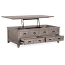 Magnussen Paxton Place T4805-50 Lift Top Storage Cocktail Table with Casters IMAGE 3