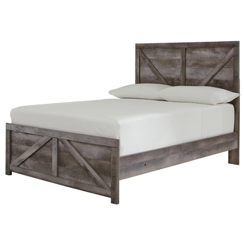  Signature Design by Ashley Wynnlow B440B17 Full Crossbuck Panel Bed IMAGE 1