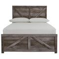  Signature Design by Ashley Wynnlow B440B17 Full Crossbuck Panel Bed IMAGE 2