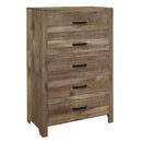 Mazin Furniture Mandan 5-Drawer Chest 1910-9 IMAGE 2