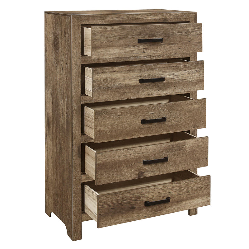 Mazin Furniture Mandan 5-Drawer Chest 1910-9 IMAGE 3