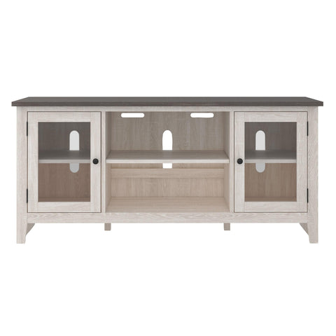  Signature Design by Ashley Dorrinson W287-68 Large TV Stand with Fireplace Option IMAGE 2