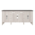  Signature Design by Ashley Dorrinson W287-68 Large TV Stand with Fireplace Option IMAGE 4