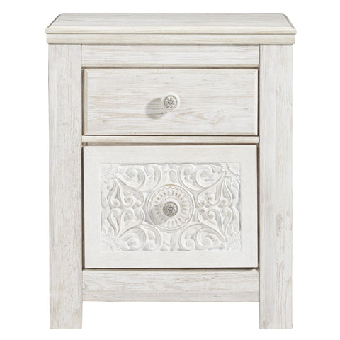  Signature Design by Ashley Paxberry B181-92 Two Drawer Night Stand IMAGE 3