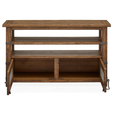  Magnussen Chesterfield T4717-73 Rectangular Sofa Table IMAGE 4