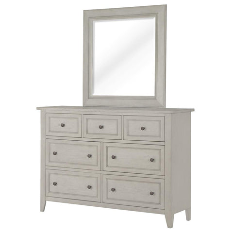  Magnussen Raelynn B4220 Dresser with Portrait Concave Framed Mirror IMAGE 2