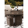  Signature Design by Ashley Paradise Trail P750-776 Round Fire Pit Table IMAGE 10