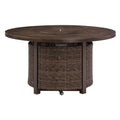  Signature Design by Ashley Paradise Trail P750-776 Round Fire Pit Table IMAGE 3