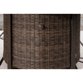  Signature Design by Ashley Paradise Trail P750-776 Round Fire Pit Table IMAGE 5