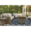  Signature Design by Ashley Beachcroft P791-773 Rectangular Fire Pit Table IMAGE 14