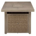  Signature Design by Ashley Beachcroft P791-773 Rectangular Fire Pit Table IMAGE 4