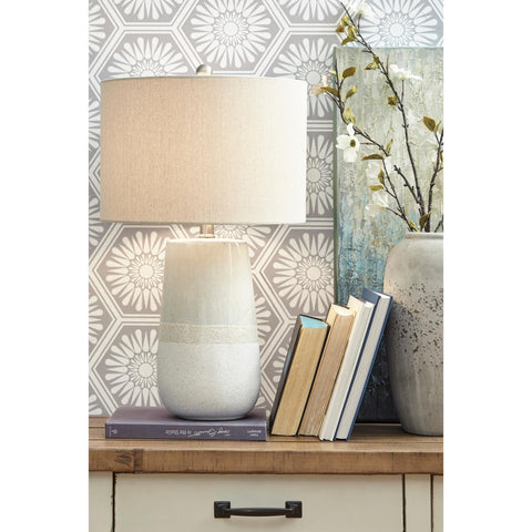  Signature Design by Ashley Shavon L100724 Ceramic Table Lamp IMAGE 3