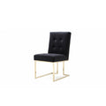  Furniture Line Italia Legend Dining Chair Italia Legend Dining Chair - Black/Gold IMAGE 2