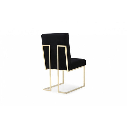  Furniture Line Italia Legend Dining Chair Italia Legend Dining Chair - Black/Gold IMAGE 4