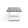  Furniture Line Oak Graphite Dining Table Oak Graphite Dining Table - Grey IMAGE 3
