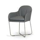 Furniture Line Atlantic Sapphire Square Dining Chair Oak Graphite Dining Chair - Grey IMAGE 2