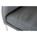 Furniture Line Atlantic Sapphire Square Dining Chair Oak Graphite Dining Chair - Grey IMAGE 5