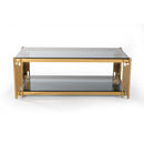 Furniture Line Golden Chrysler Coffee Table Golden Chrysler Coffee Table IMAGE 1