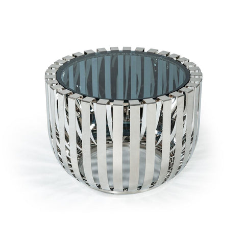  Furniture Line Italia Drummer End Table Italia Drummer End Table IMAGE 1